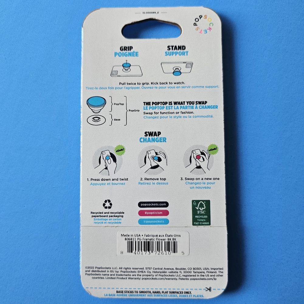 Popsocket - Frenetic Flower - Picture 4 of 4